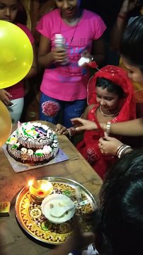 This is birthday party celebrations.