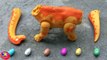 Dinosaur Walking and Laying Eggs Toys Learn Colors _ Numbers for Children