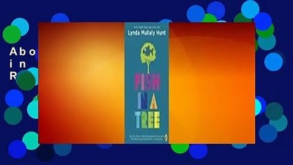 About For Books  Fish in a Tree  Best Sellers Rank : #4