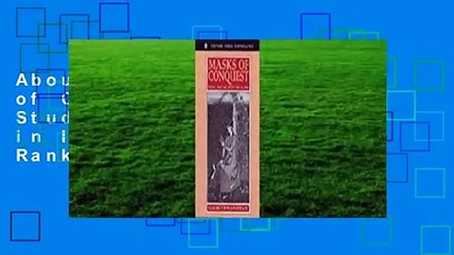 About For Books Masks of Conquest: Literary Study and British Rule in India Best Sellers Rank :