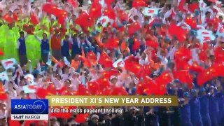 Chinese President Xi Jinping delivers New Year speech