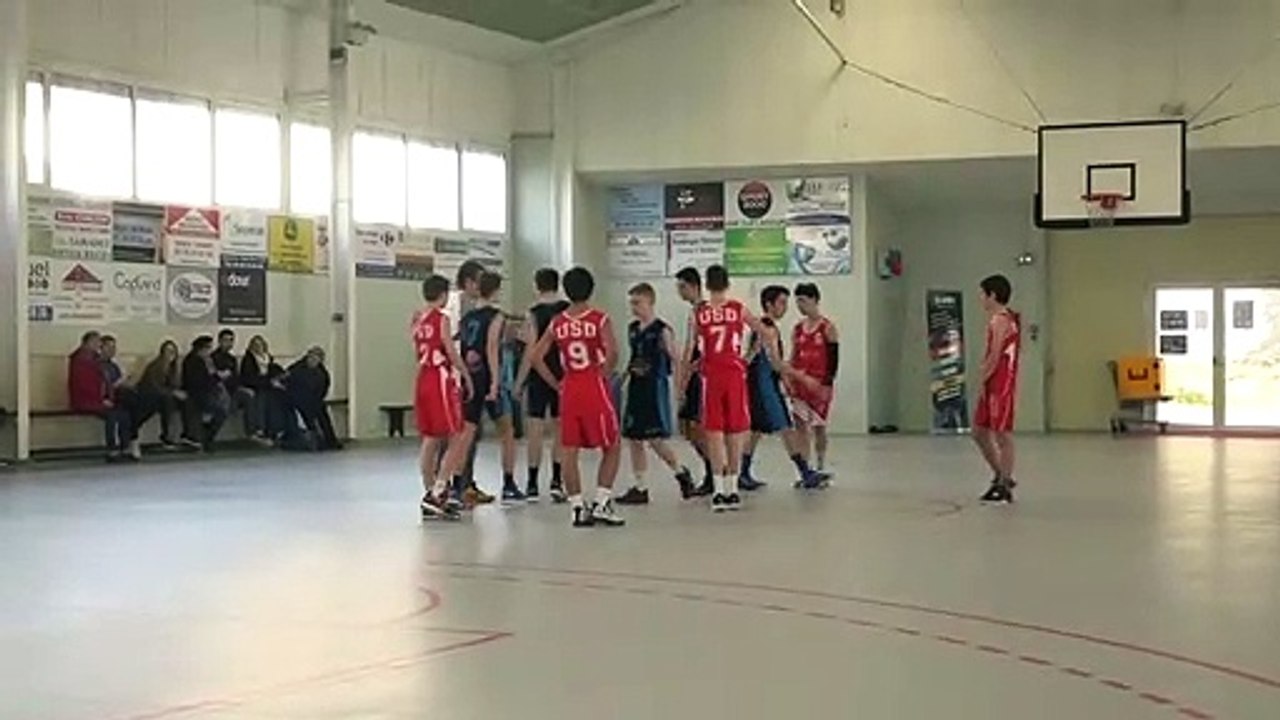 18.01.2020  U15 Minimes Masculin  TURSAN BASKET CHALOSSE - US DAX 3  1e Partie