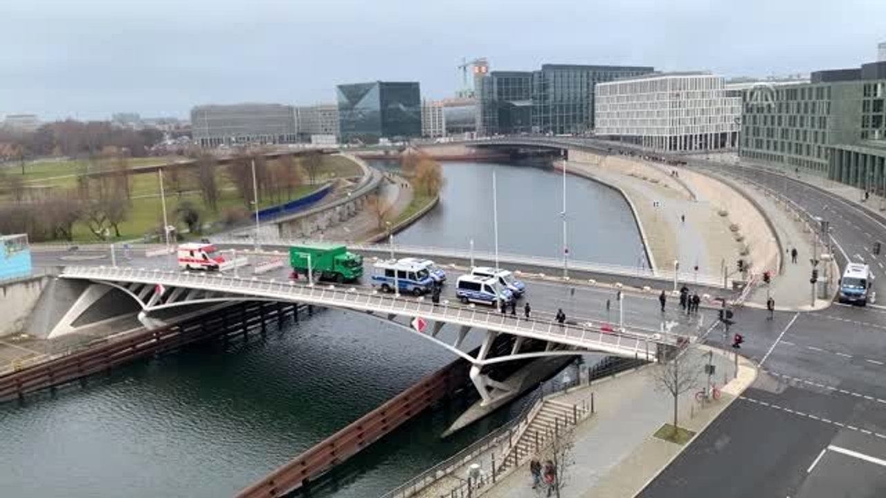 Berlin'de Libya Konferansı nedeniyle geniş güvenlik önlemleri alındı
