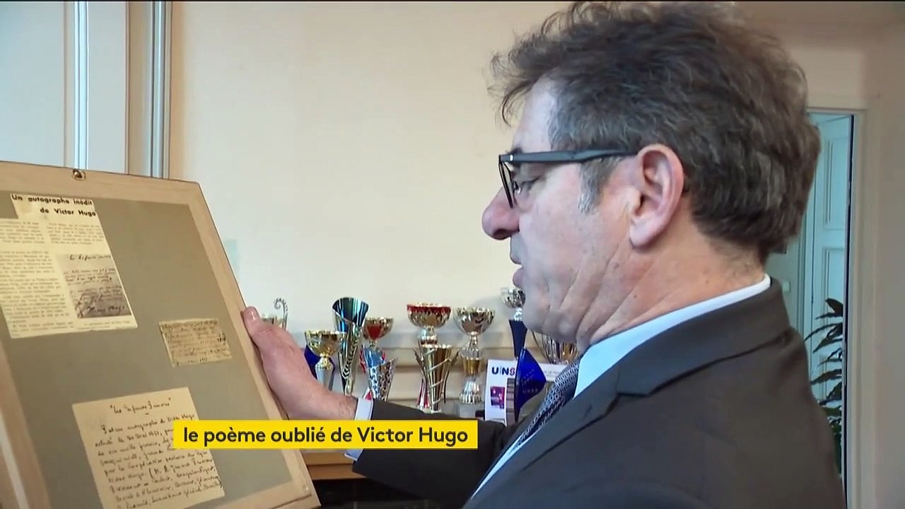Doubs : un poème inédit de Victor Hugo retrouvé à Besançon