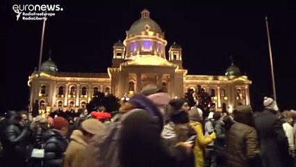 Belgrad: Protest gegen Winter-Smog auf dem Balkan