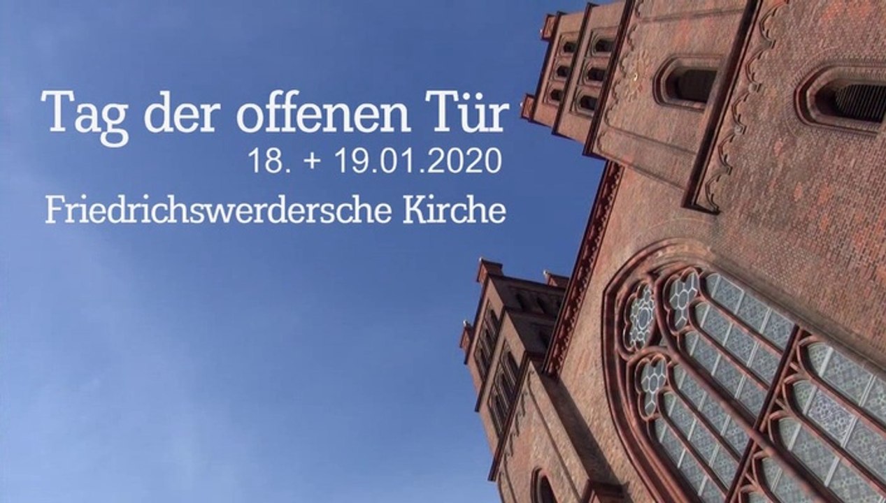 'Tag der offenen Tür' in der Friedrichswerderschen Kirche