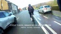 Sortie à vélo avec Dimitri, Olivier - Cycle Tubize (19/01/2020) Amico Gaspare