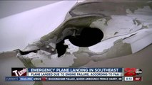 Emergency plane landing caused by engine failure in Southeast