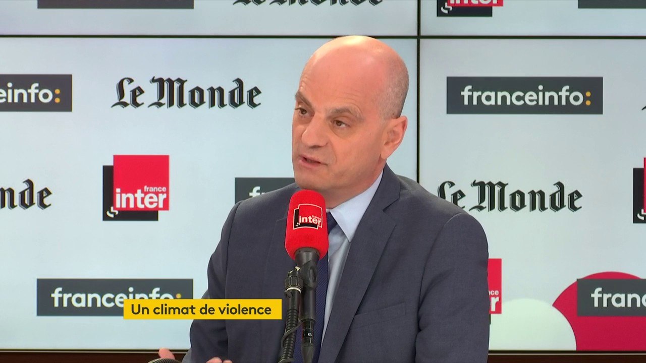 Jean-Michel Blanquer, ministre de l'Éducation nationale : "En France, Emmanuel Macron a été élu dans un contexte très particulier où la société était déjà en crise. Si la société n'était pas déjà en crise, il n'aurait pas été élu."