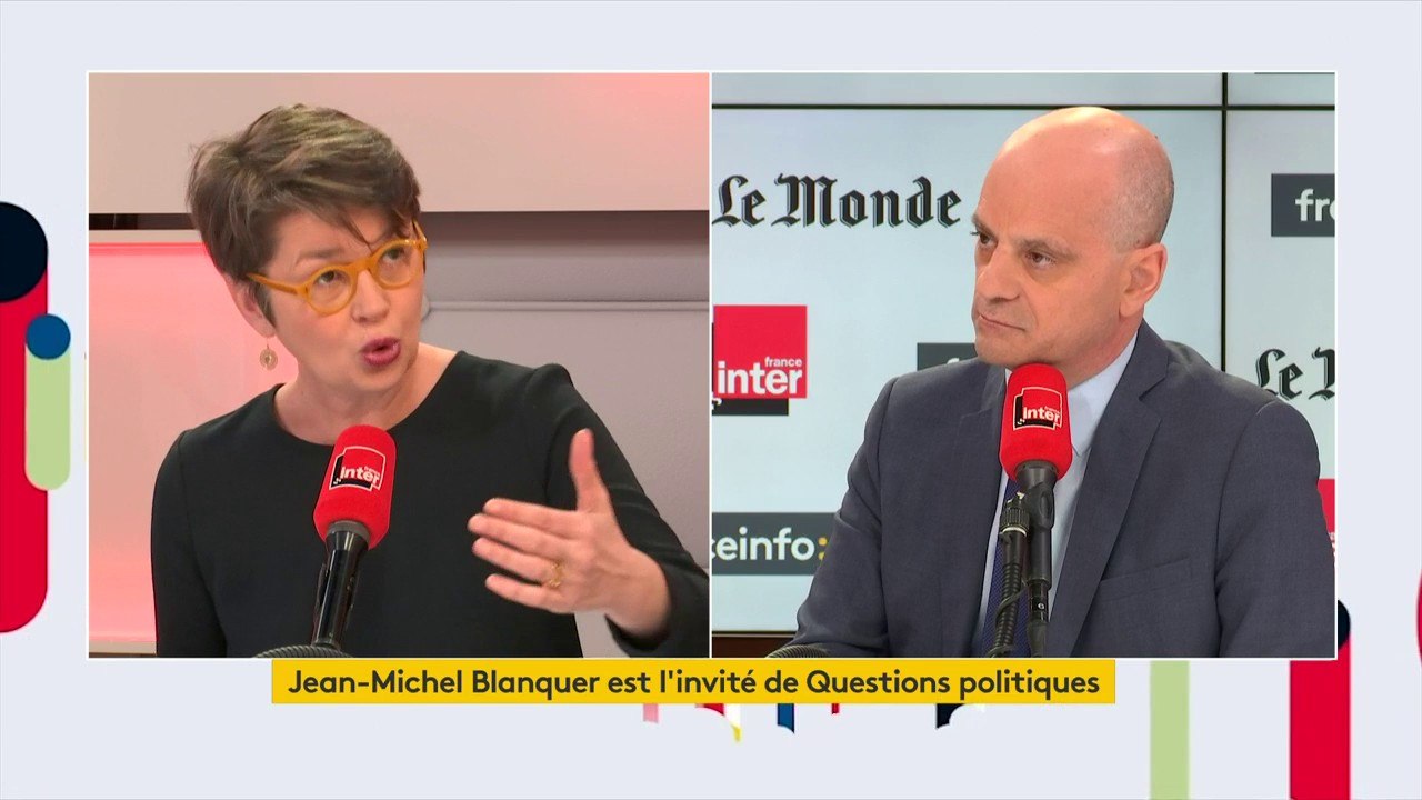 Le portrait de Jean-Michel Blanquer par Carine Bécard dans Questions Politiques