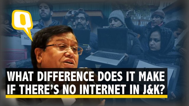 Internet Only Used to Watch Dirty Films in J&K: Niti Aayog Member