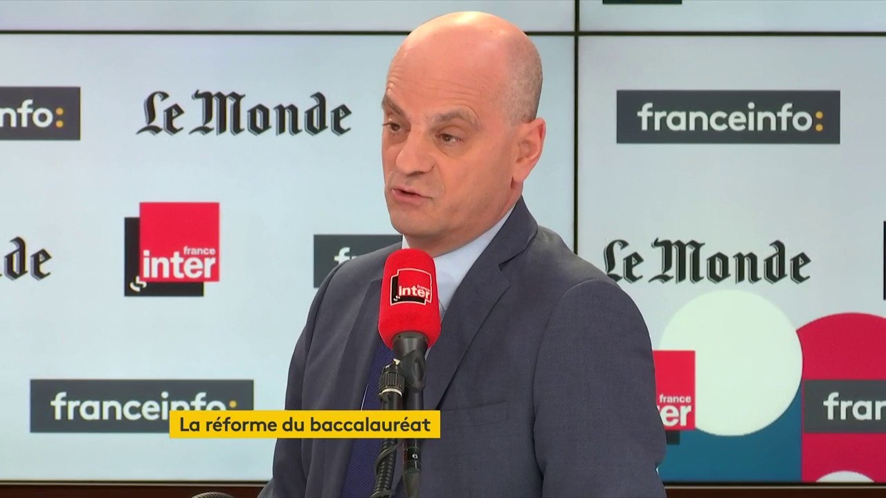 Jean-Michel Blanquer, ministre de l'Éducation nationale : "Ce qui compte, c'est d'arriver à revaloriser les professeurs, notamment les débuts et les milieux de carrière. J'ai toujours dit que ça prendrait du temps."