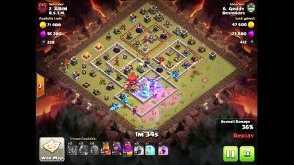Deslondes January CWL war 7 attacks