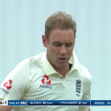 Broad strikes three times to wrap up South Africa innings