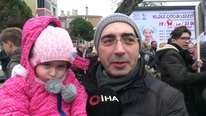 Çevreyolu için uluslararası karayolunu trafiğe kapattılar