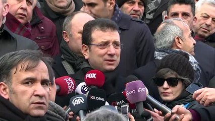 Ekrem İmamoğlu, basın mensuplarının sorularını yanıtladı