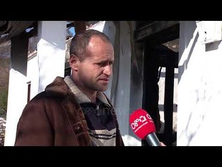 Tërmeti u dëmtoi shtëpinë, zjarri e shkrumboi plotësisht  Familja në qiell të hapur