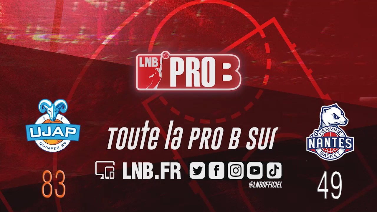 PRO B : Quimper vs Nantes (J15)