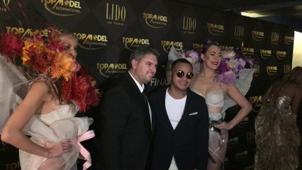 La grande finale du concours Top Model International au Lido à Paris