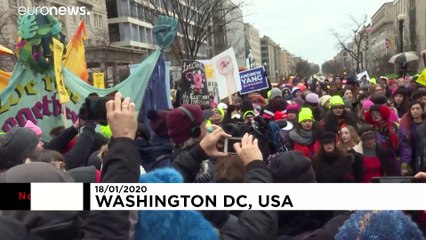 No Comment : un flash mob pendant la "Marche des femmes" de Washington