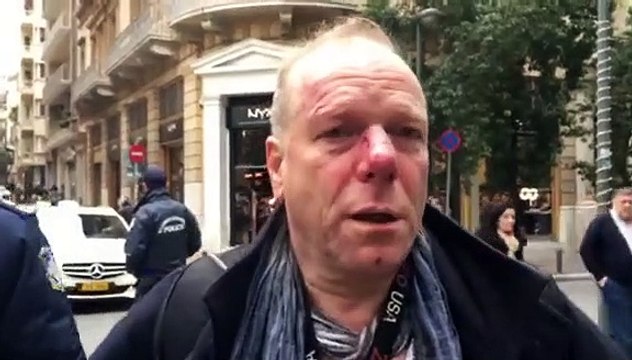 Δηλώσεις του Θωμά Ιακόμπι, Γερμανού δημοσιογράφου, που ξυλοκοπήθηκε στο Σύνταγμα