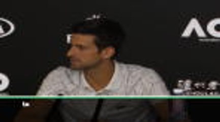 Open d'Australie - Djokovic : "J'étais un peu inquiet"
