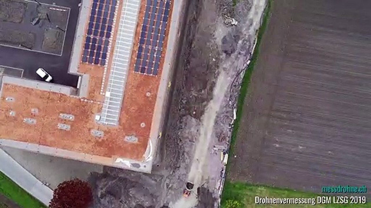 Höhenanalyse mit einer Drohnenvermessung für Bodenverbesserungen in der Landwirtschaft