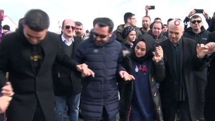 Hazar Baba Kayak Merkezi festivalde tatilcilerin akınına uğradı