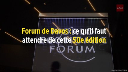 Forum de Davos : ce qu'il faut attendre de cette 50e édition