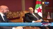 رئيس الجمهورية السيد عبد المجيد تبون يستقبل رئيس المجلس الأوروبي