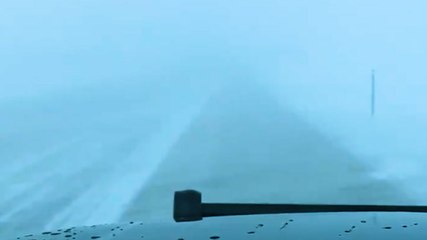 Dangerous driving conditions close roads in North Dakota