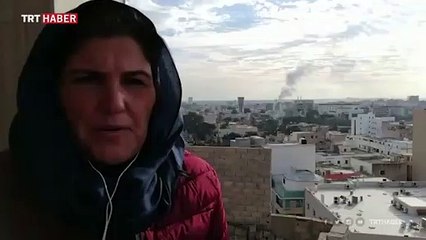 Berlin'deki konferans devam ederken Trablus'tan dumanlar yükseliyor