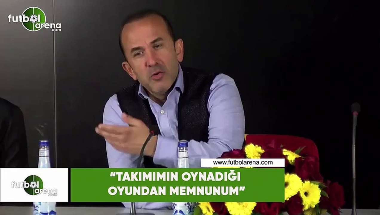 Mehmet Özdilek: "Takımımın oynadığı oyundan memnunum"