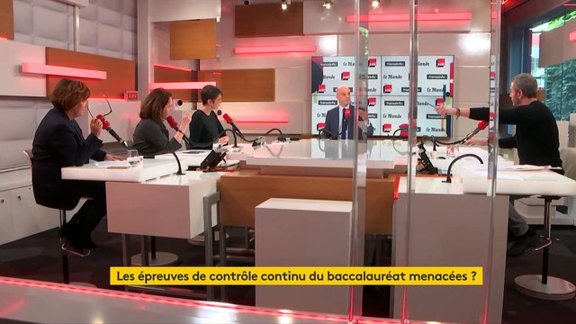 Jean-Michel Blanquer : Le contrôle continu du bac ne sera pas corrigé par les professeurs de l'élève