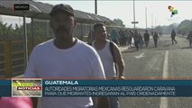 Guatemala: migrantes hondureños siguen su ruta a Estados Unidos