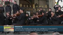 Músicos de la Ópera de París rechazan reforma de pensiones de Macron