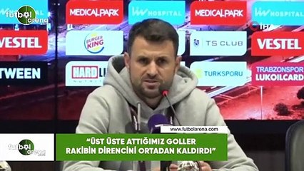 Hüseyin Çimşir: "Üst üste attığımız goller rakibin direncini ortadan kaldırdı"