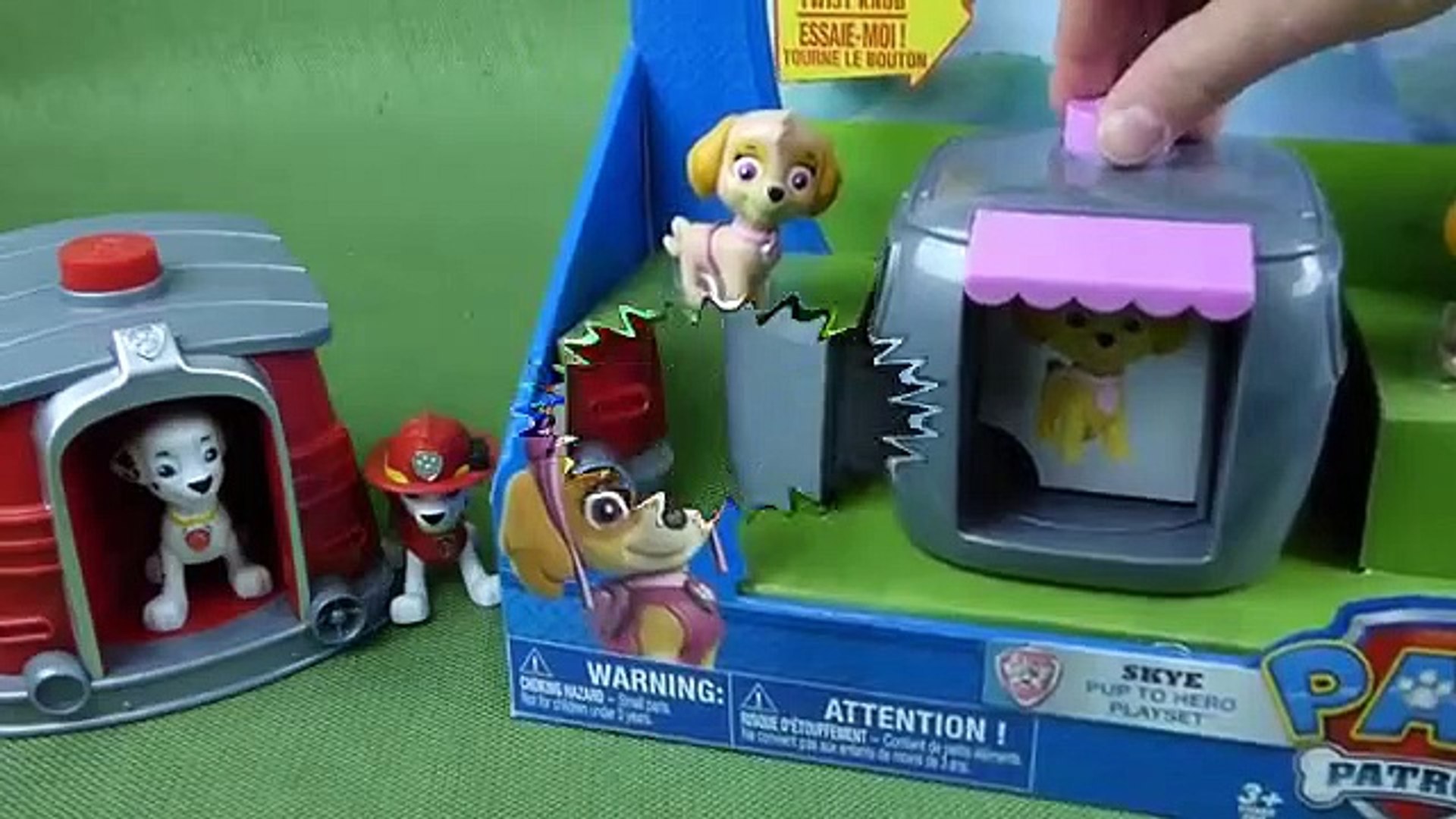 paw patrol pup to hero playset