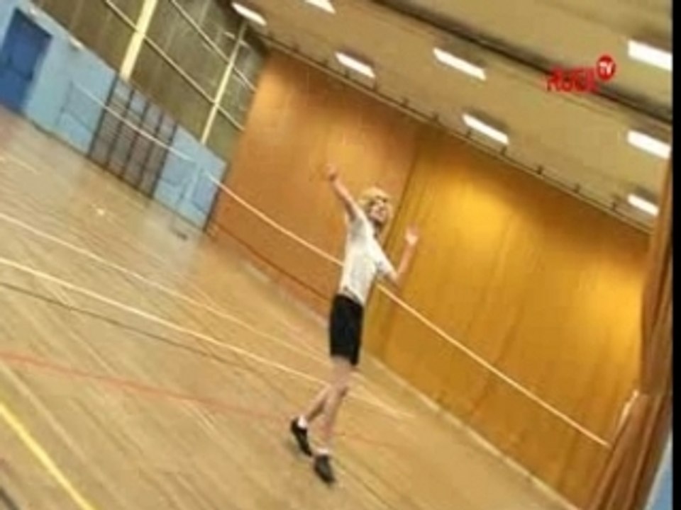 J'ai essayé le badminton