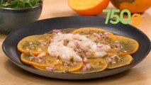 Recette du carpaccio de Kaki Ribera del Xuquer AOP à la nois de St-Jacques - 750g