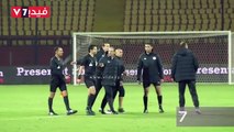 عماد النحاس ينفعل على حكم مباراة الأهلى ضد المقاولون العرب بنهاية الشوط الأول