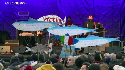 'Sardines' movement in Bologna, Italy hopes to block far-right