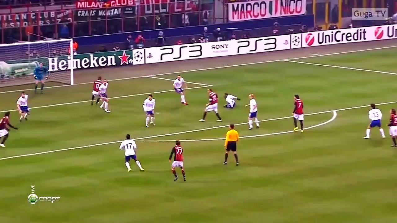 Manchester United vs AC Milan 7-2 (agg) - 2009/2010 1/8 Final HD