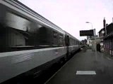 Train SNCF Corail BB67000 gare d'Auffay ligne Rouen-Dieppe