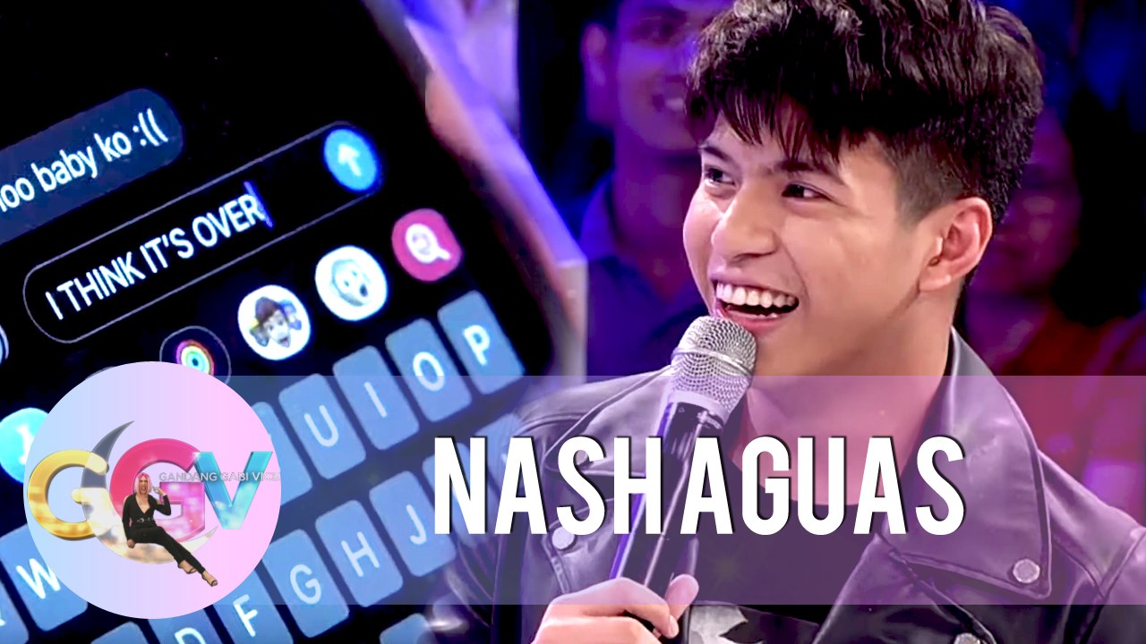 Nash Aguas sends a text message to Mika as a punishment | GGV