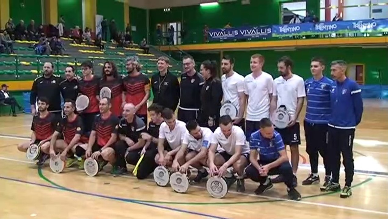 ITALY - CATALONIA (semifinal men)   3nd WORLD TAMBURELLO INDOOR CHAMPIONSHIP 2019