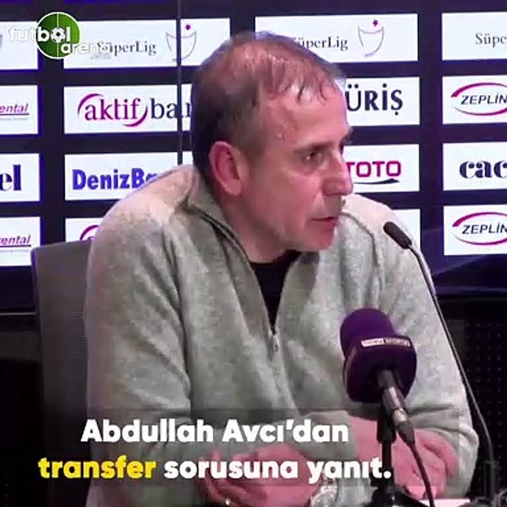 Abdullah Avcı'dan transfer sorusuna yanıt