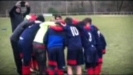 Le Cri des U13 apres la Victoire