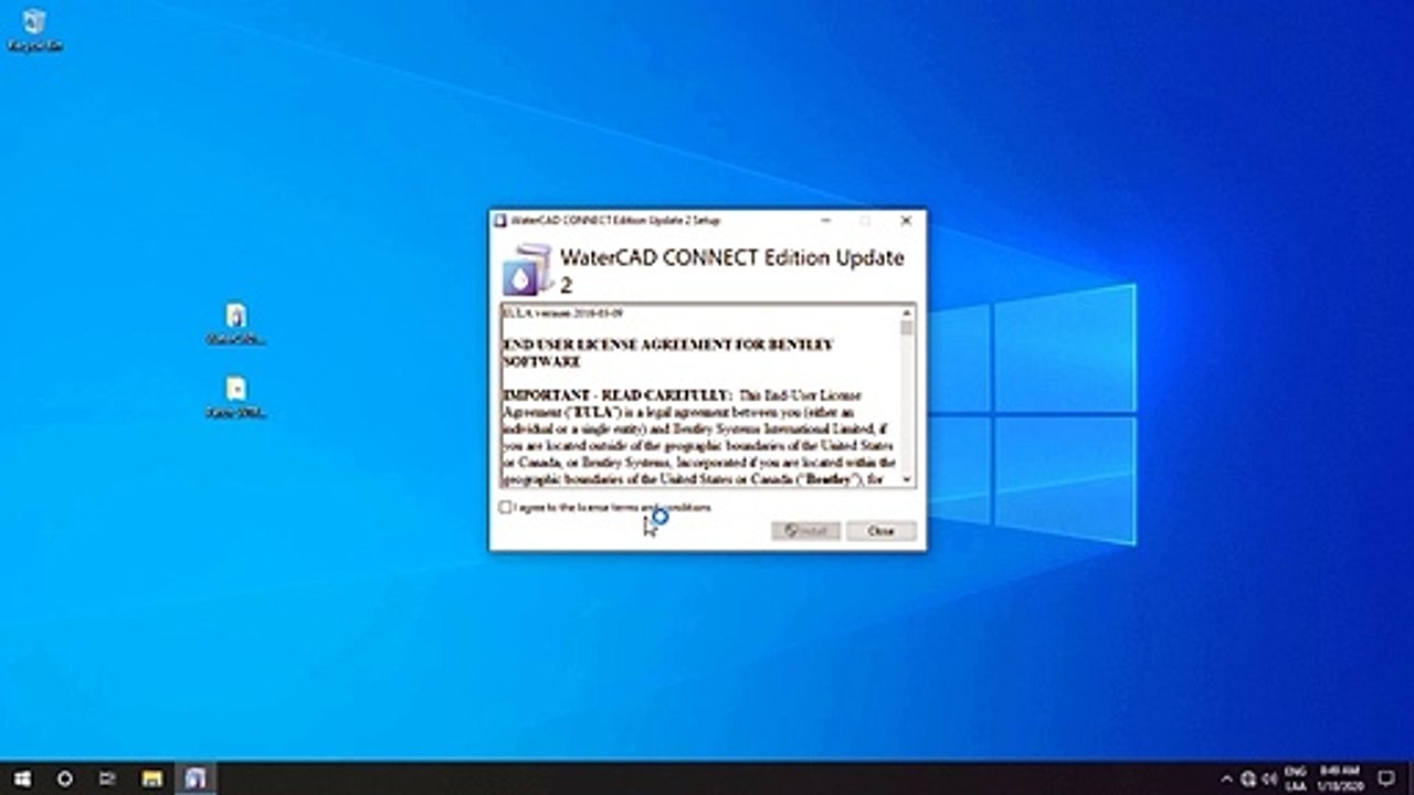 Descargar e Instalar WaterCAD CONNECT Edition