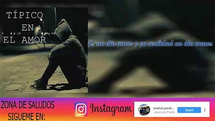 ✌ TÍPICO EN EL AMOR EL RAP MAS TRISTE 2020  Mc J Rap